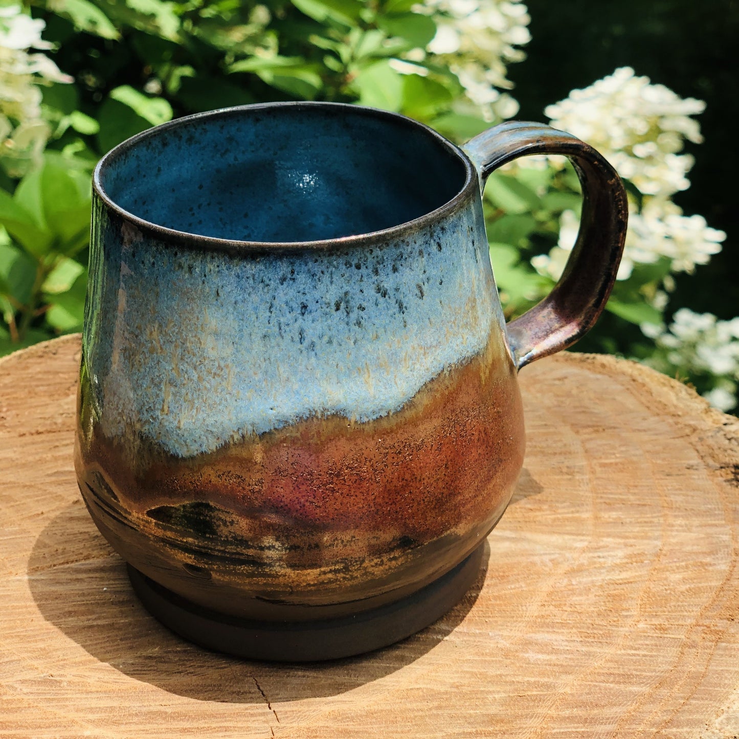 Copper Blue Mountain Mug