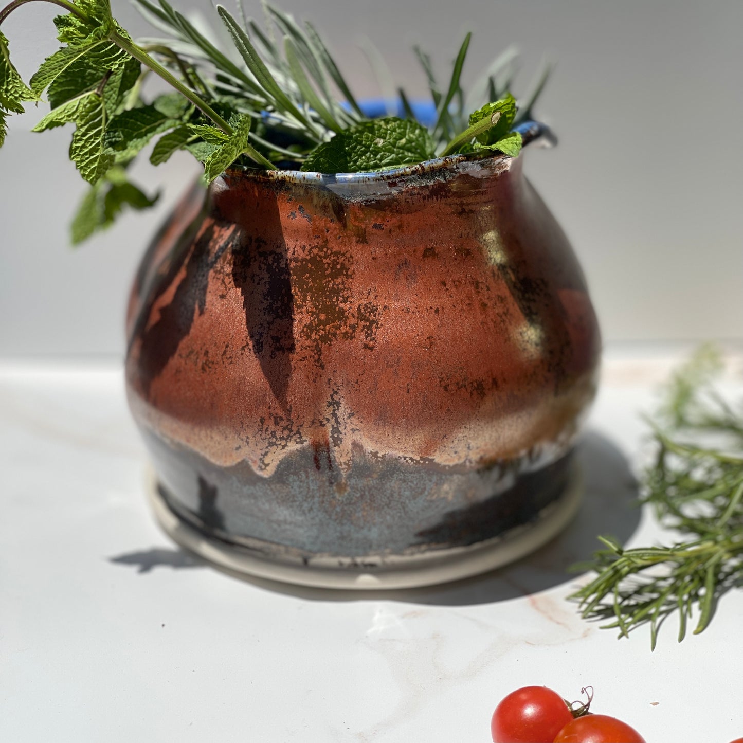 Large Copper Vase